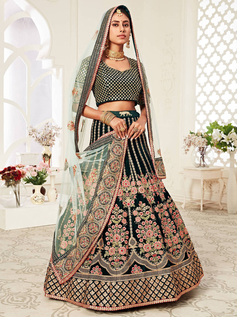 Designer wedding lehenga for bride