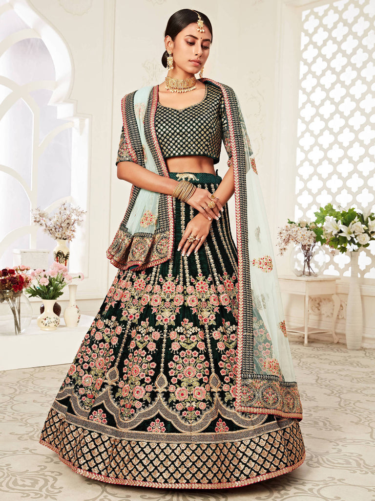Designer wedding lehenga for bride