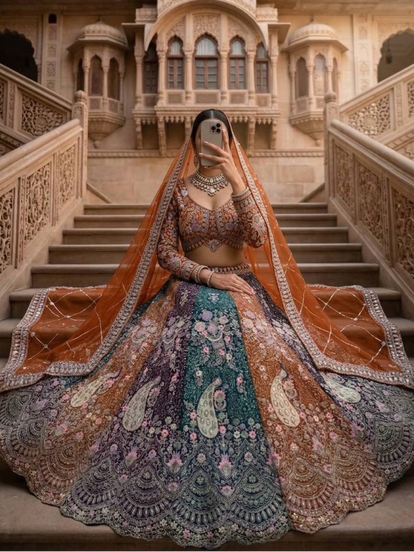 Soft Butterfly Net Lehenga Choli with Heavy Sequins Embroidery