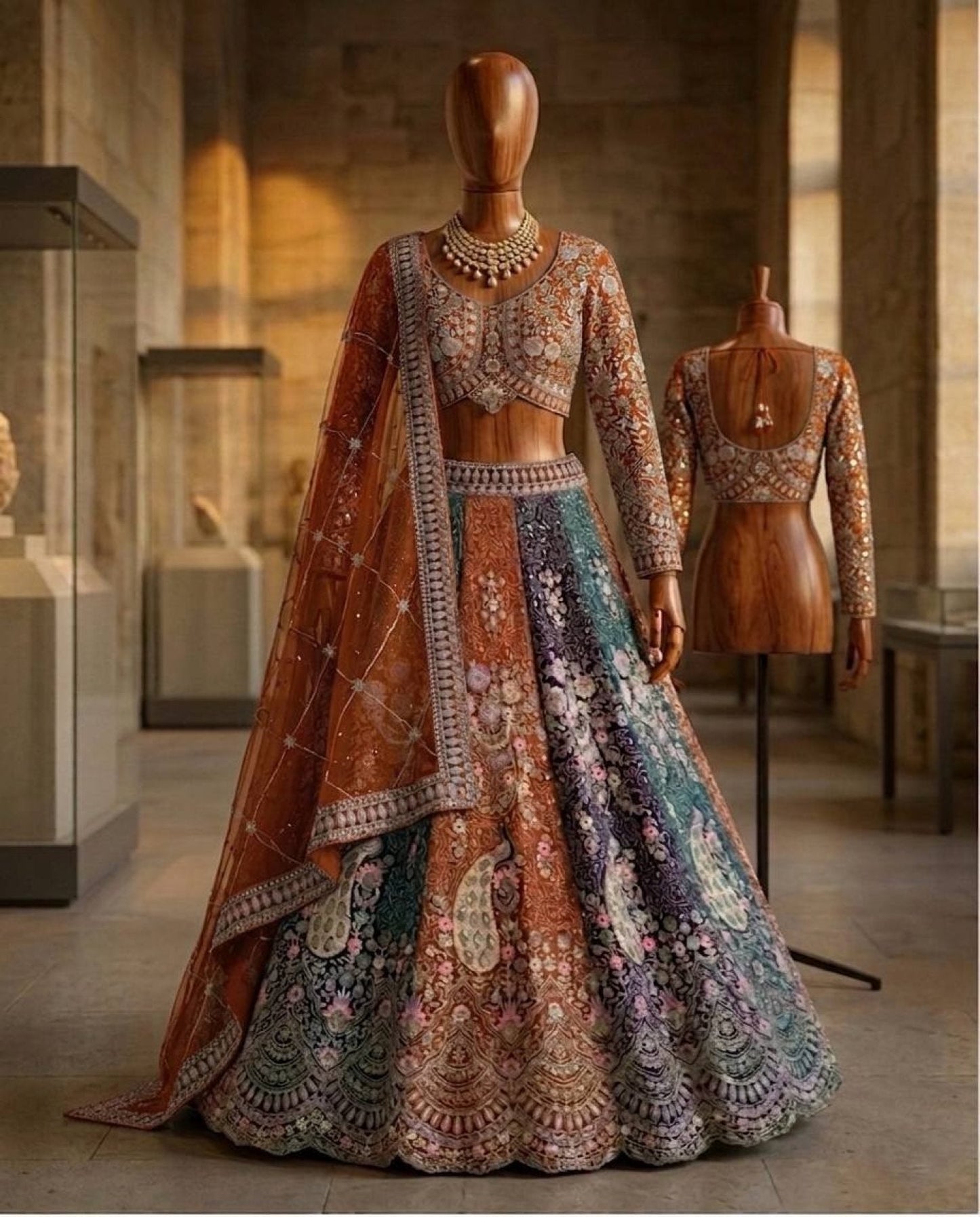 Soft Butterfly Net Lehenga Choli with Heavy Sequins Embroidery