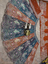 Soft Butterfly Net Lehenga Choli with Heavy Sequins Embroidery