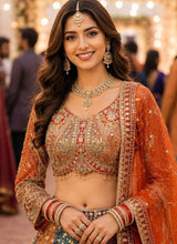Soft Butterfly Net Lehenga Choli with Heavy Sequins Embroidery