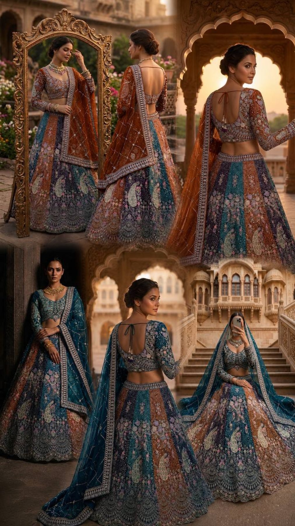 Soft Butterfly Net Lehenga Choli with Heavy Sequins Embroidery