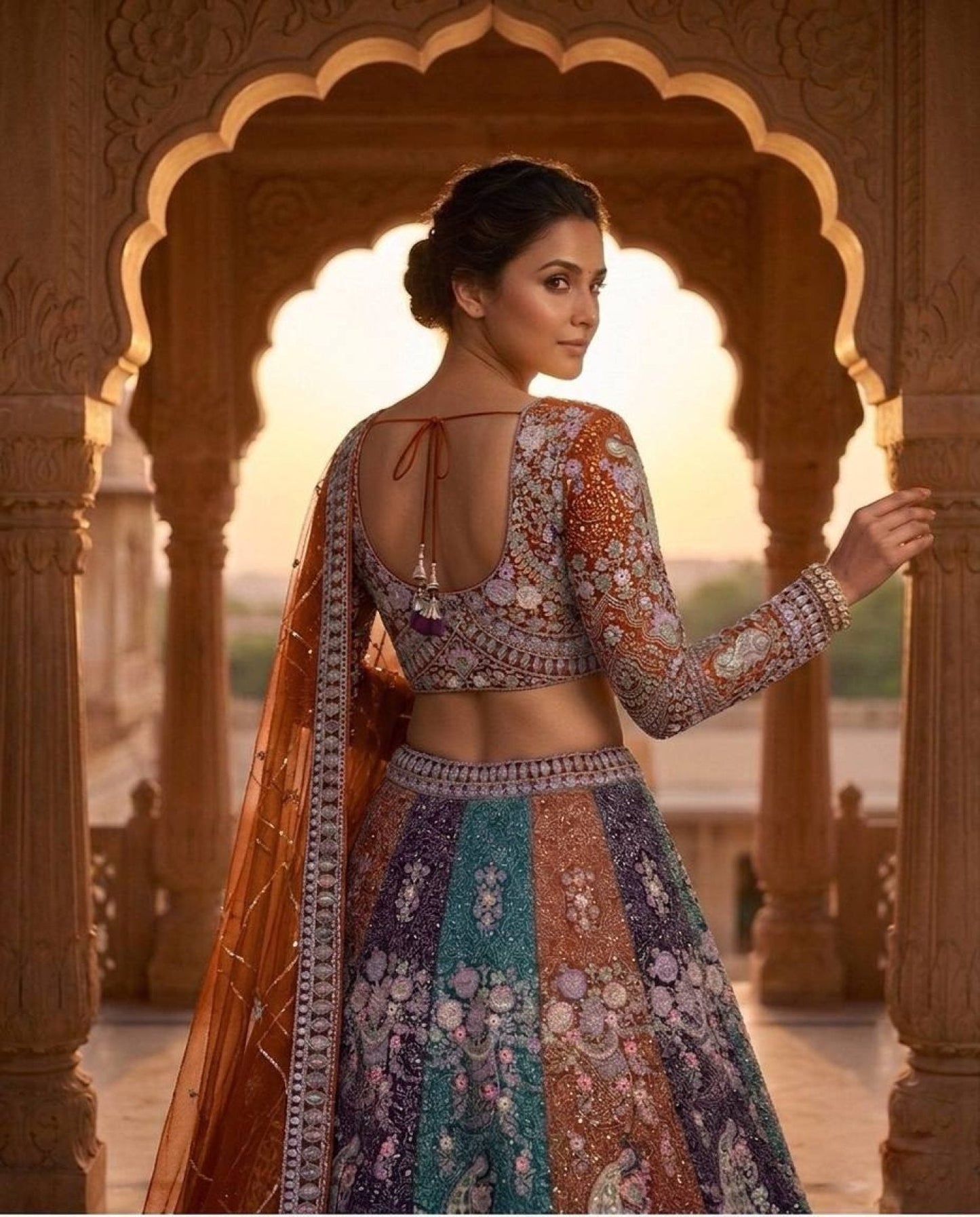 Soft Butterfly Net Lehenga Choli with Heavy Sequins Embroidery