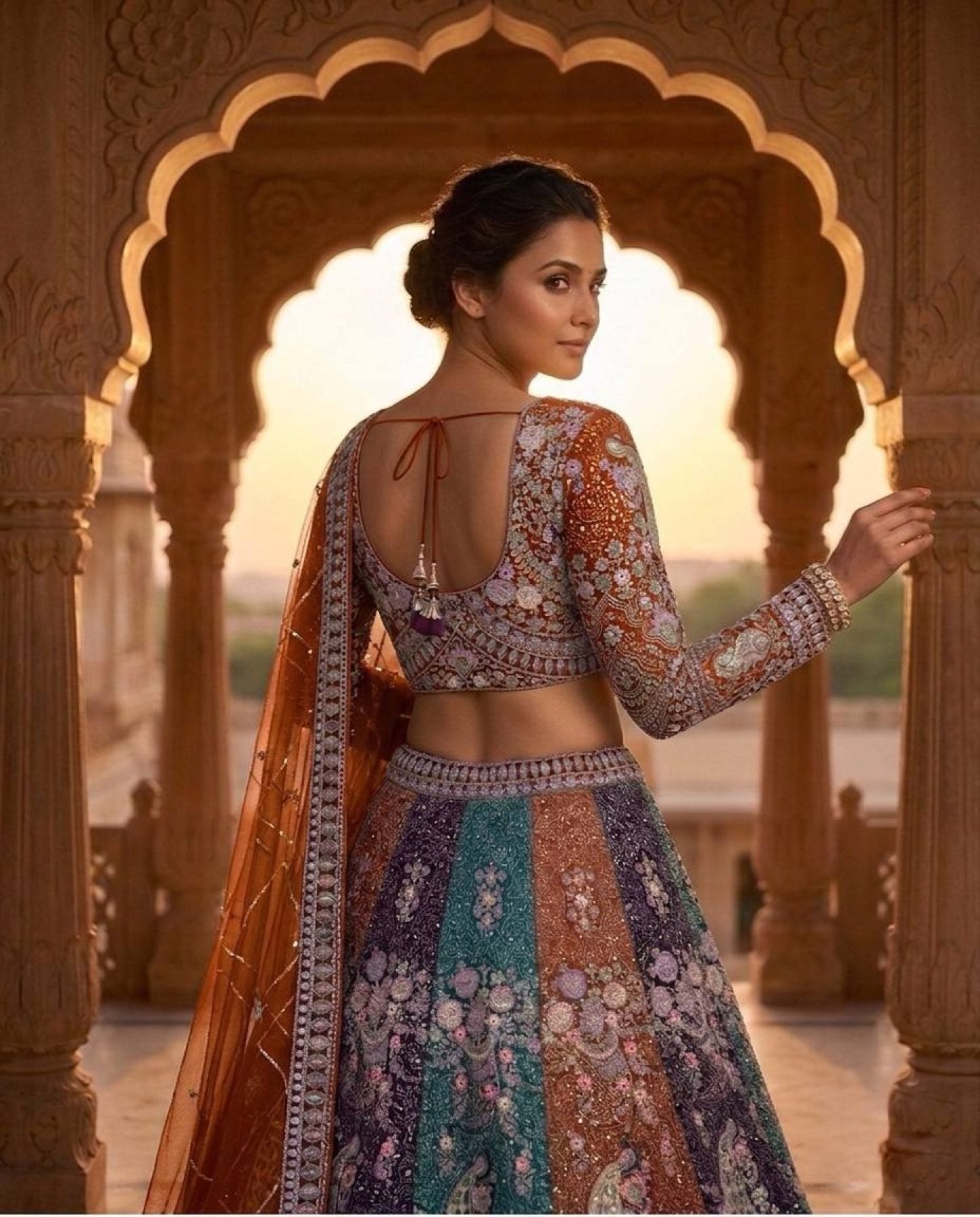 Soft Butterfly Net Lehenga Choli with Heavy Sequins Embroidery