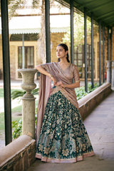 Tasar Silk Lehenga Choli Set
