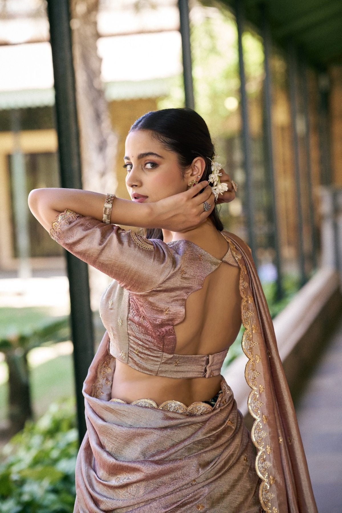 Tasar Silk Lehenga Choli Set
