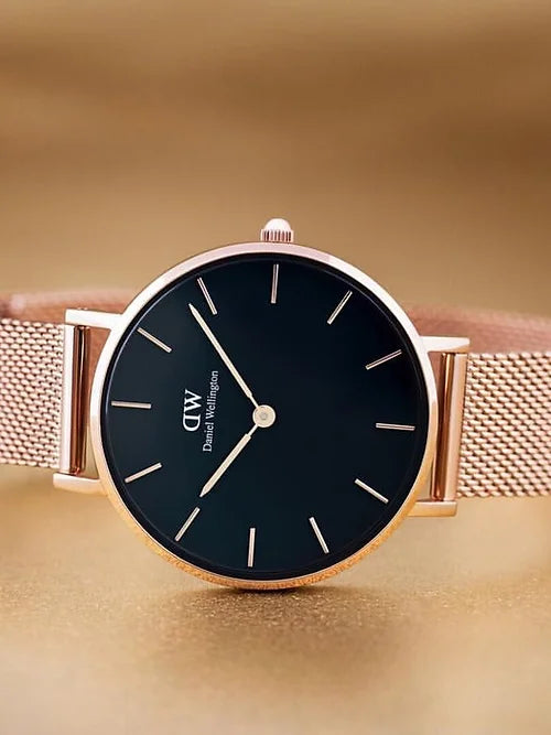 Trendy Classic Daniel Wellington Black Dial Women's watch