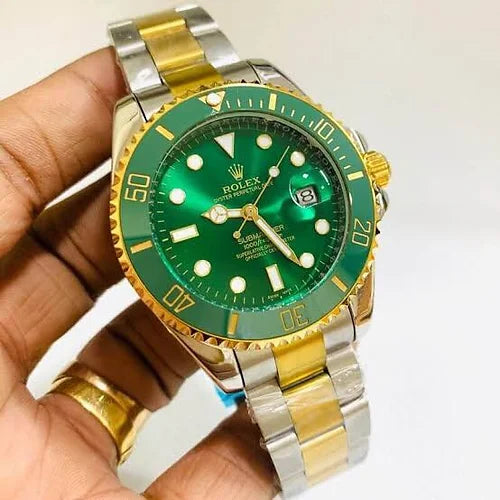 Rolex Green Dial Automatic Men's Watch