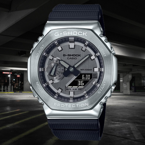 Branded G-Shock Round Grey Watches G1159