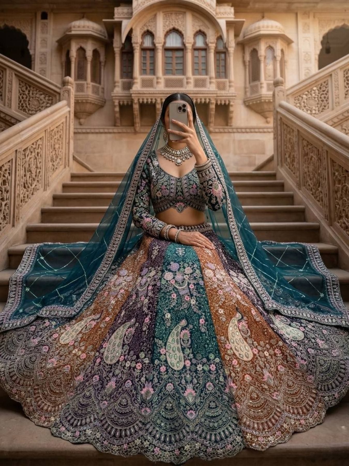 Soft Butterfly Net Lehenga Choli with Heavy Sequins Embroidery