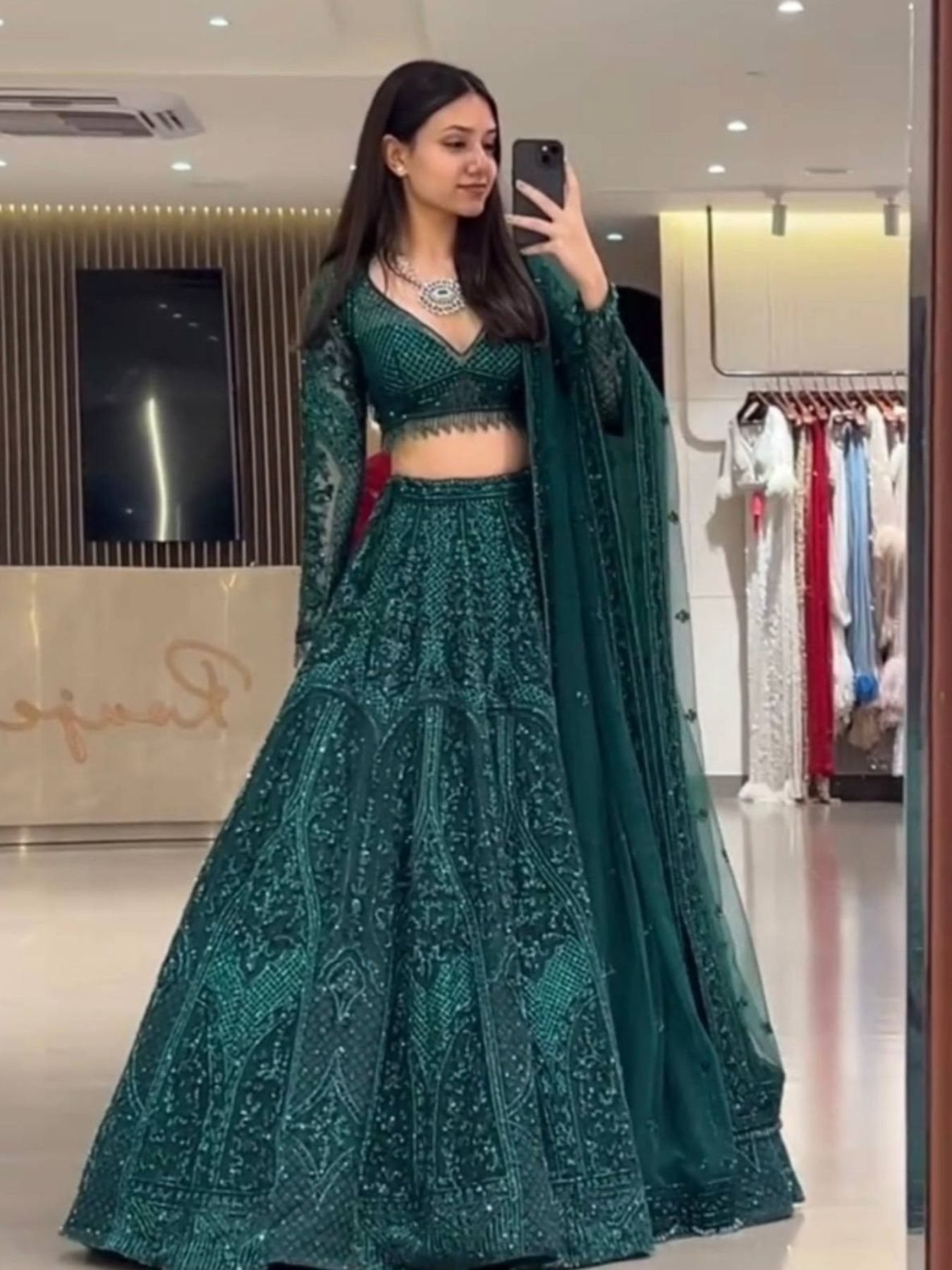 Legendary Net Lehenga Choli with Dori Sequins Work