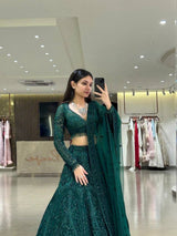 Legendary Net Lehenga Choli with Dori Sequins Work