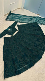 Legendary Net Lehenga Choli with Dori Sequins Work