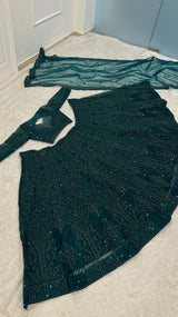 Legendary Net Lehenga Choli with Dori Sequins Work
