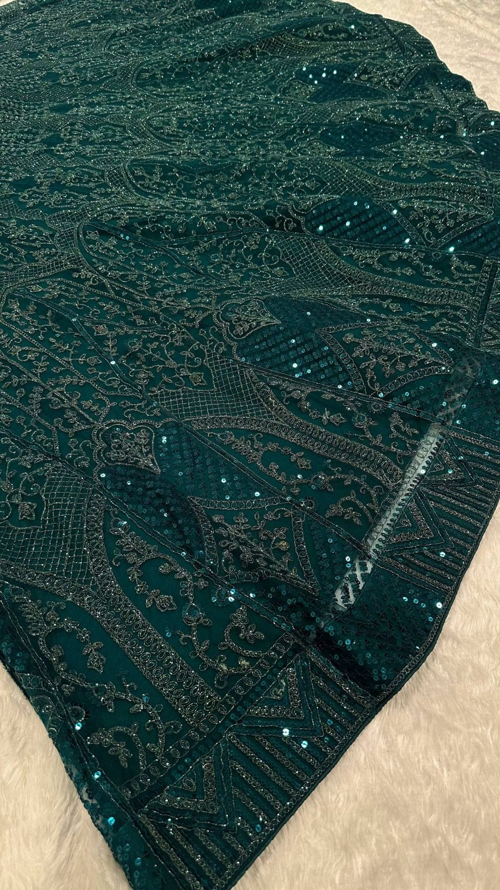 Legendary Net Lehenga Choli with Dori Sequins Work