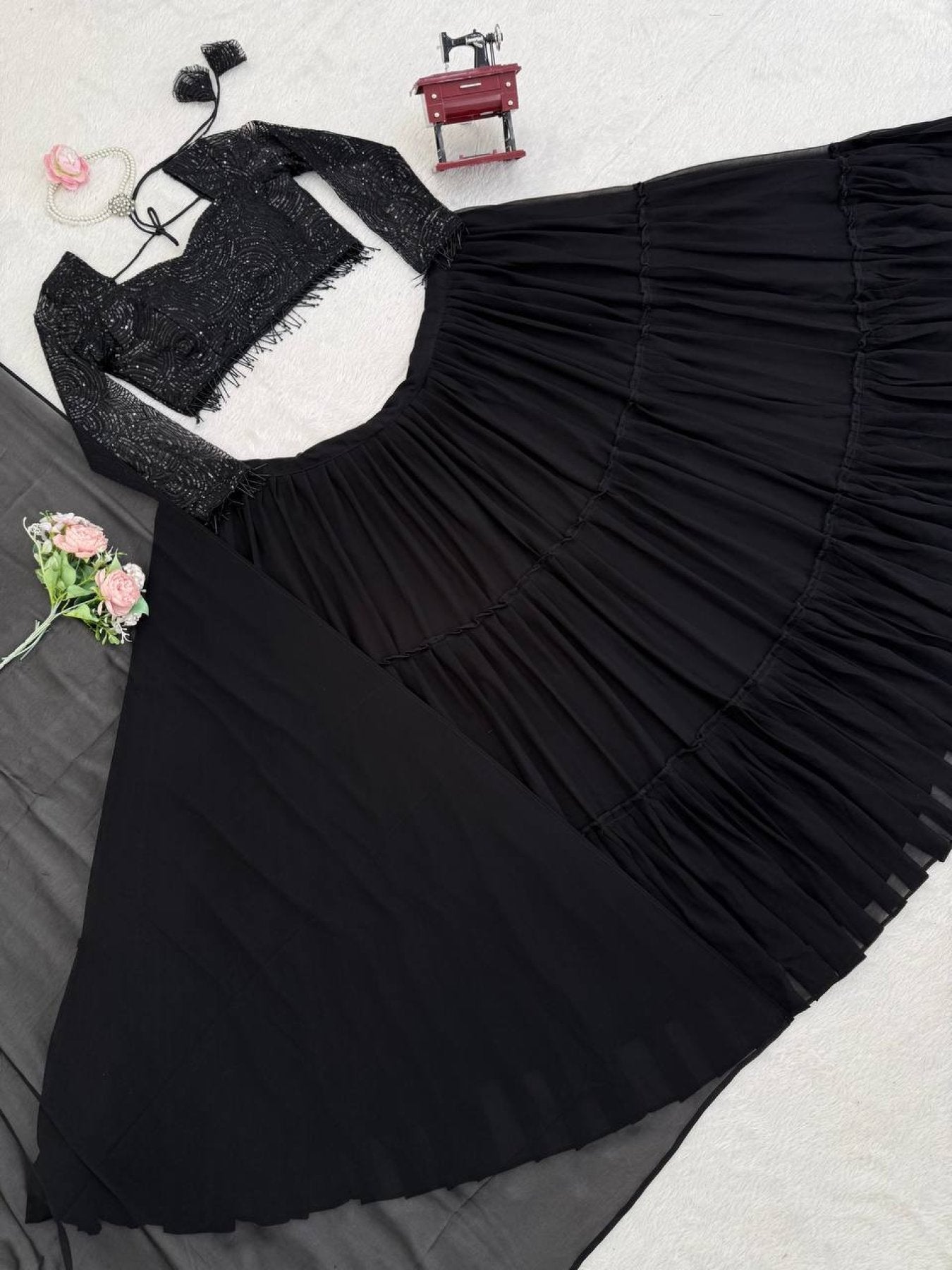 Georgette Lehenga Choli