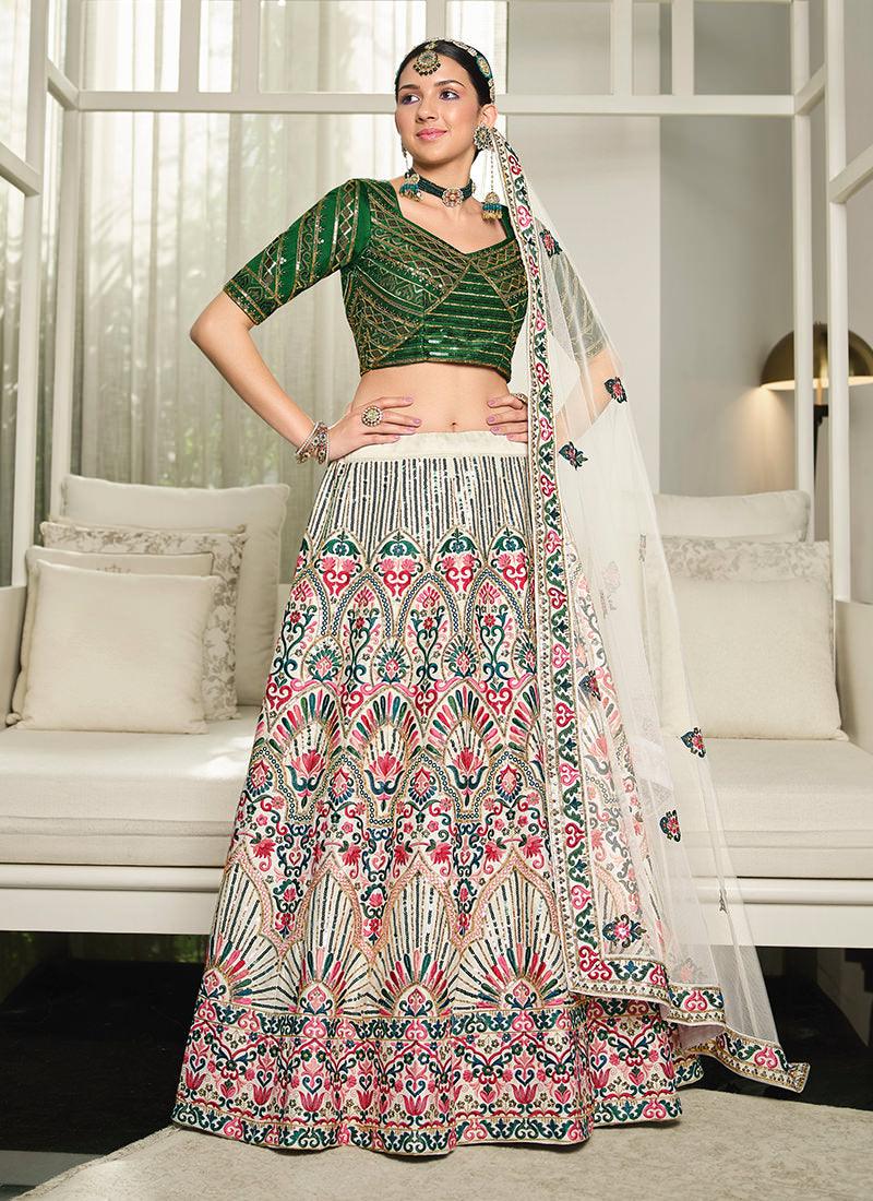 Multi Color Heavy Lehenga Choli