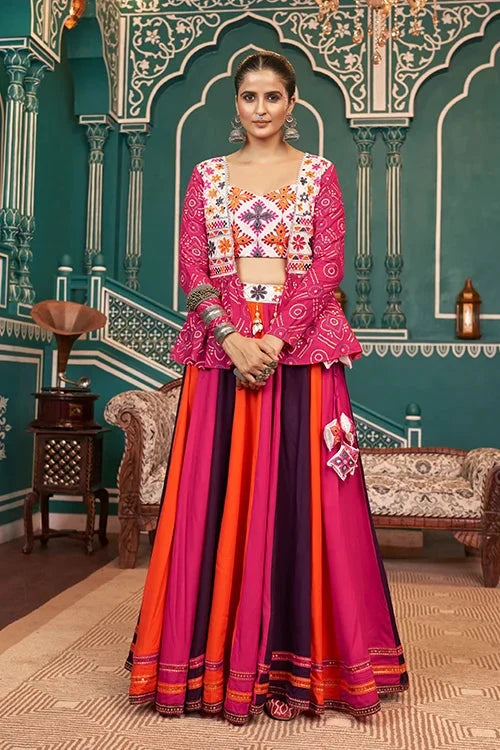Celebrate Designer Navratri Special Ghaghra Choli for Women
