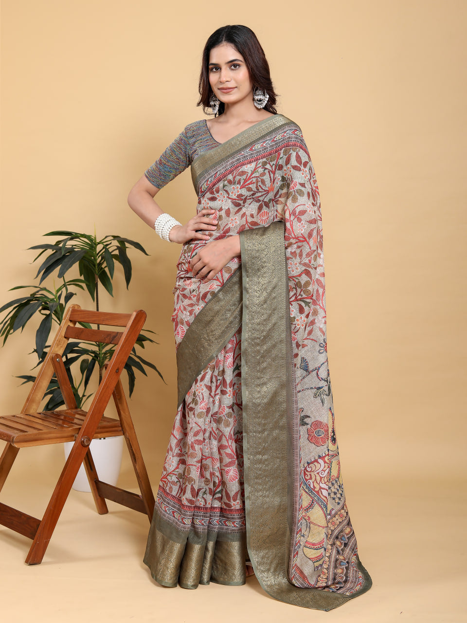 Cotton Silk Saree