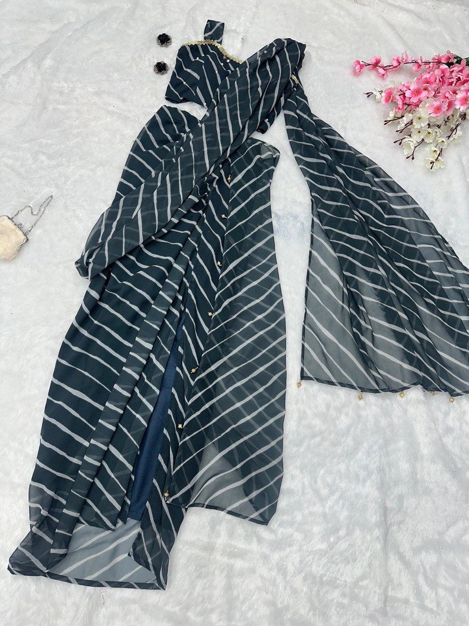 Black Exclusive Fish Skirt Style Outfit