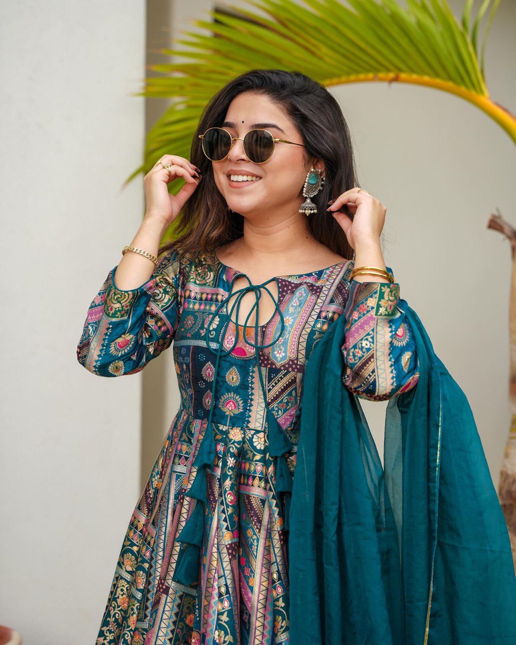 Multicolour Experience Unmatched Elegance with Our Exclusive Anarkali Gown Design