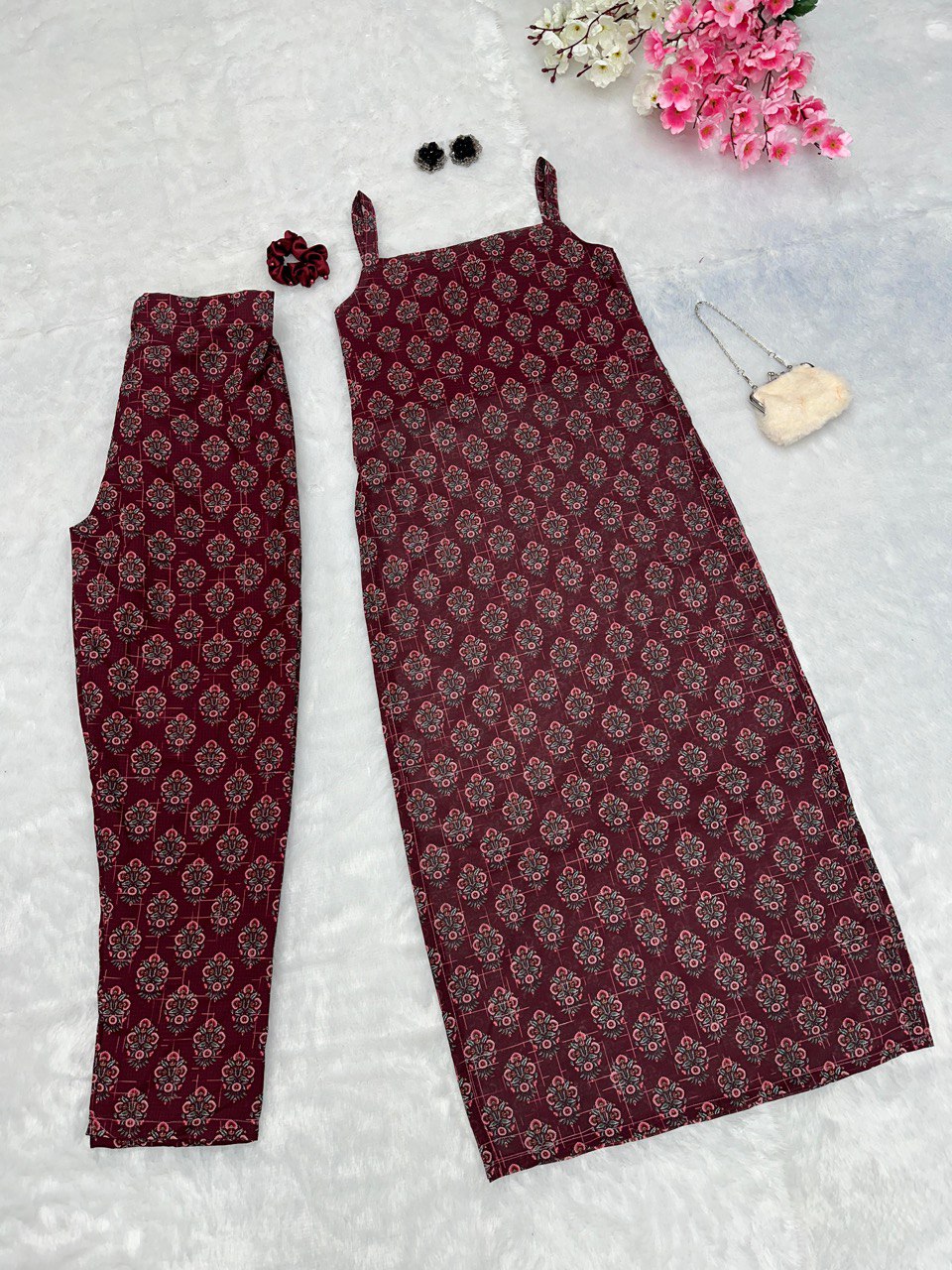 Wine Embrace Effortless Elegance with Our Exclusive Casual Suit Design