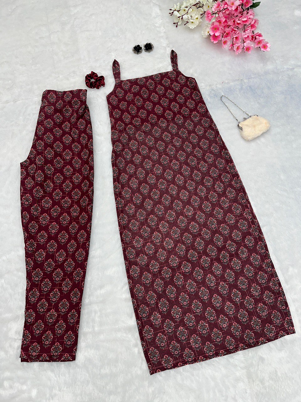 Wine Embrace Effortless Elegance with Our Exclusive Casual Suit Design