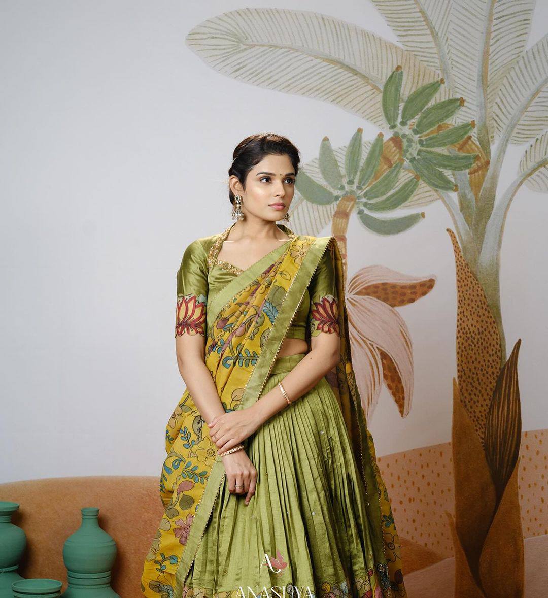 Artful grace kalamkari lehengas for the modern bride