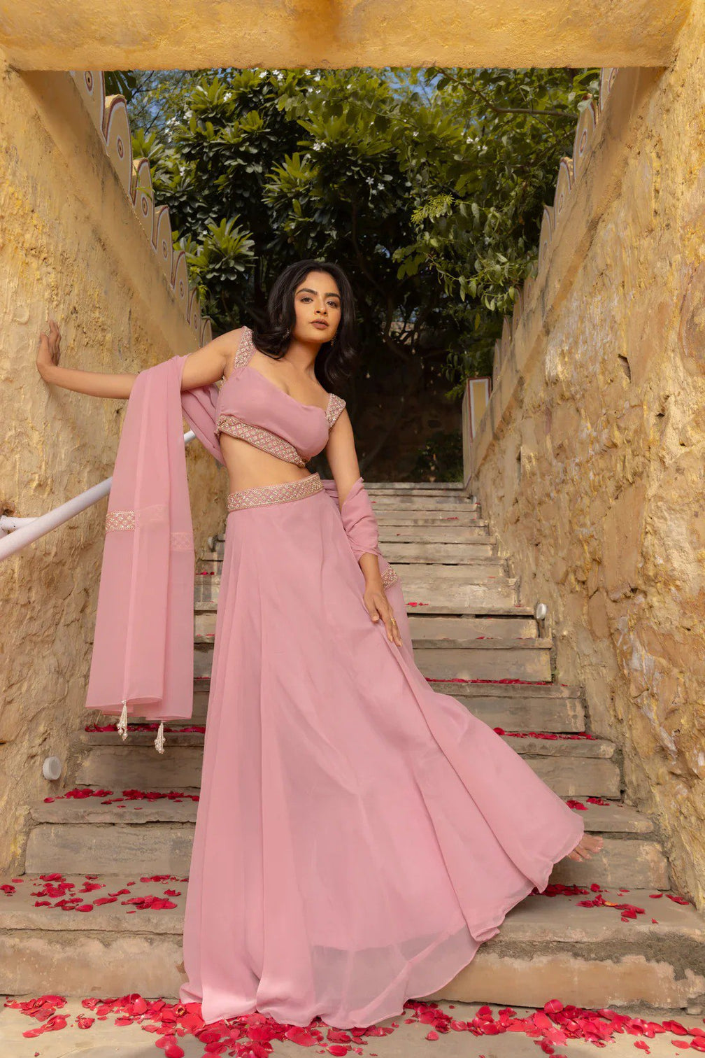 Pink Flair Designer Lehenga Choli