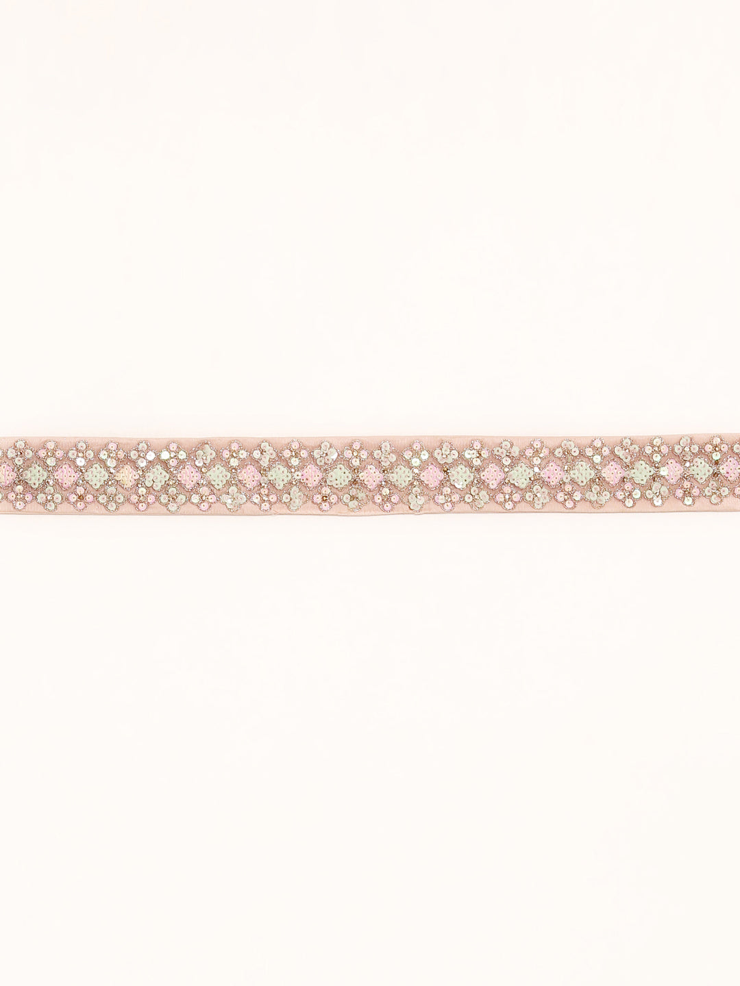 Pink Net Multi Sequins with heavy Zarkan embroidery Semi-Stitched Lehenga choli & Dupatta