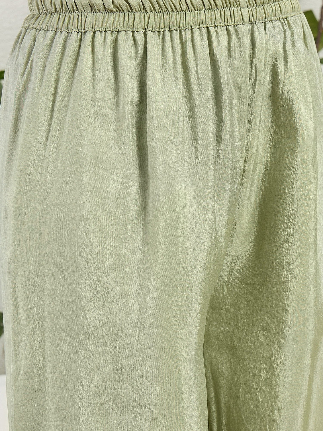 Pista Embroidered Palazzo Set