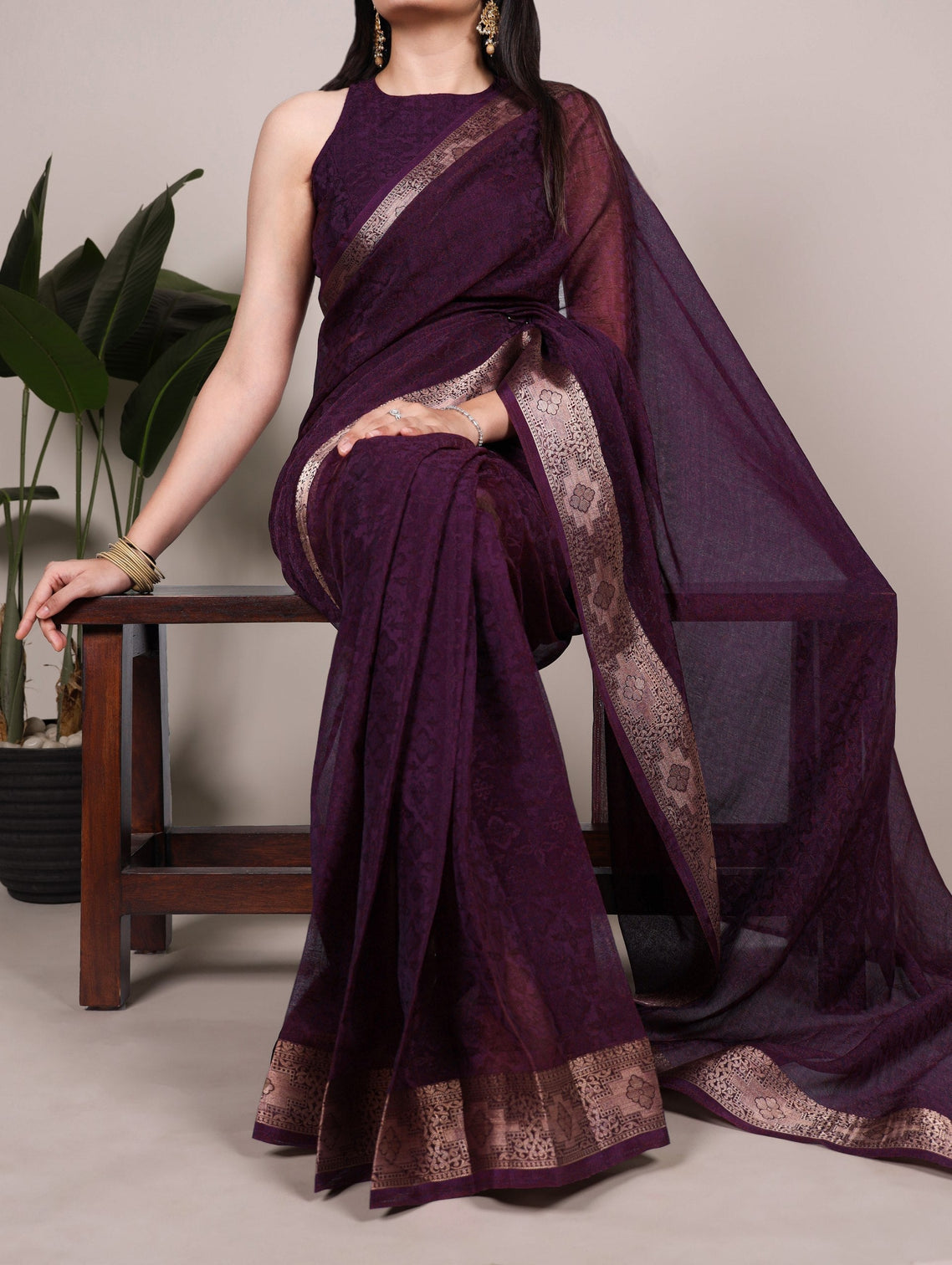 Poly Shimmer Zari Weaving Saree with Matching Unstitched Blouse Piece – Festive & Wedding Party Wear Saree for Women