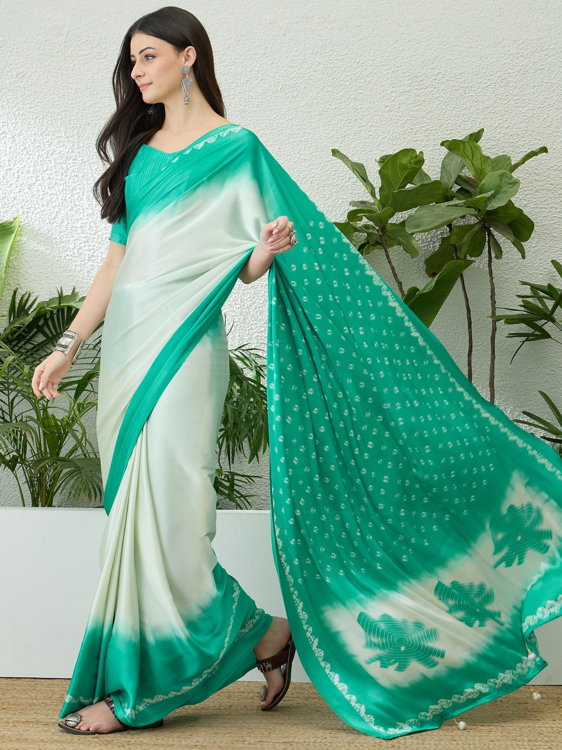 Pranika Graceful Semi Modal Saree for Ethnic Celebrations