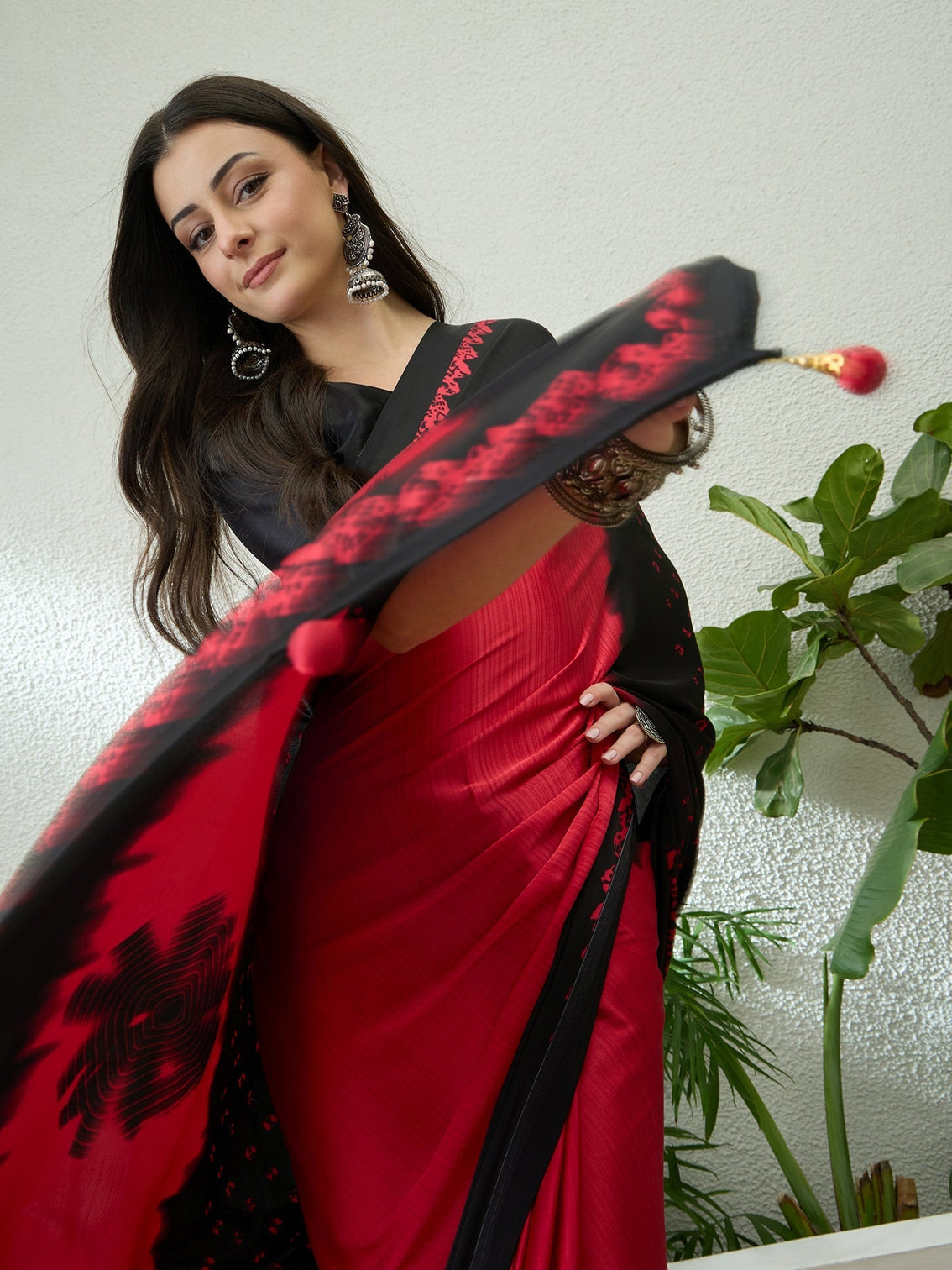 Pranika Graceful Semi Modal Saree for Ethnic Celebrations