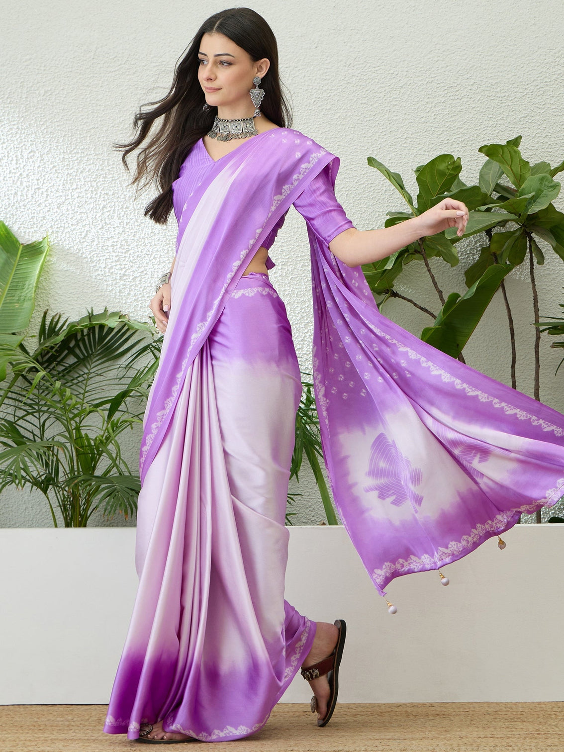 Pranika Graceful Semi Modal Saree for Ethnic Celebrations