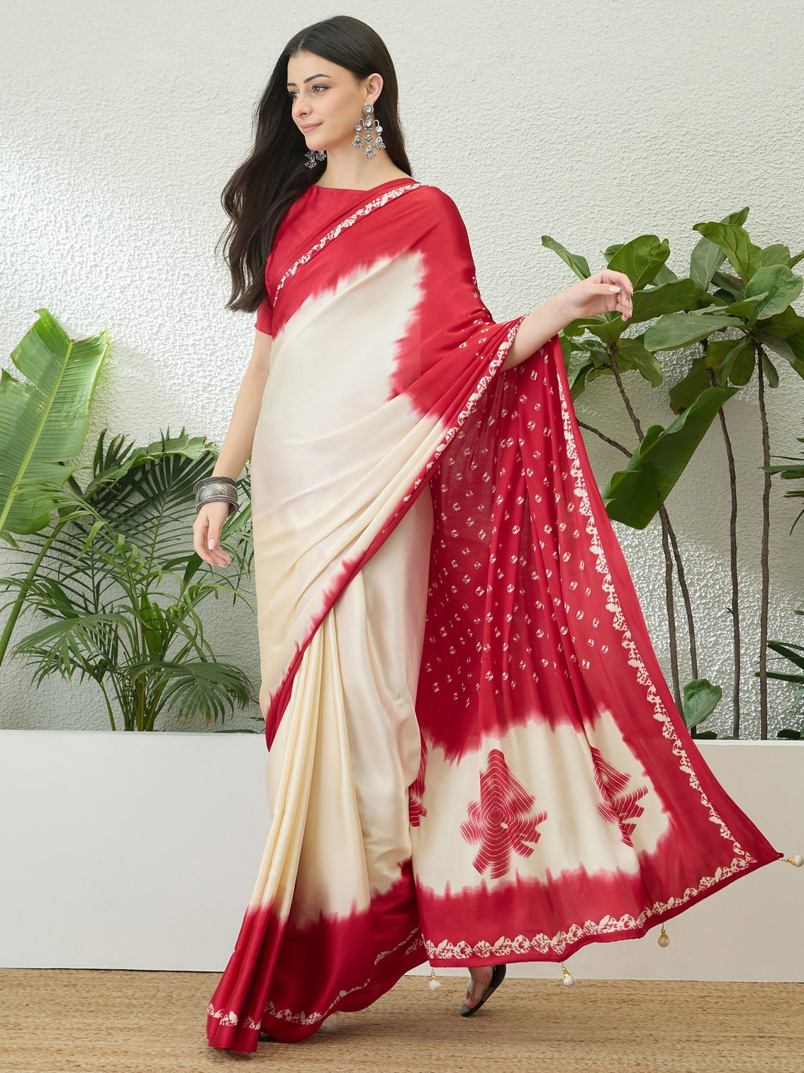 Pranika Graceful Semi Modal Saree for Ethnic Celebrations