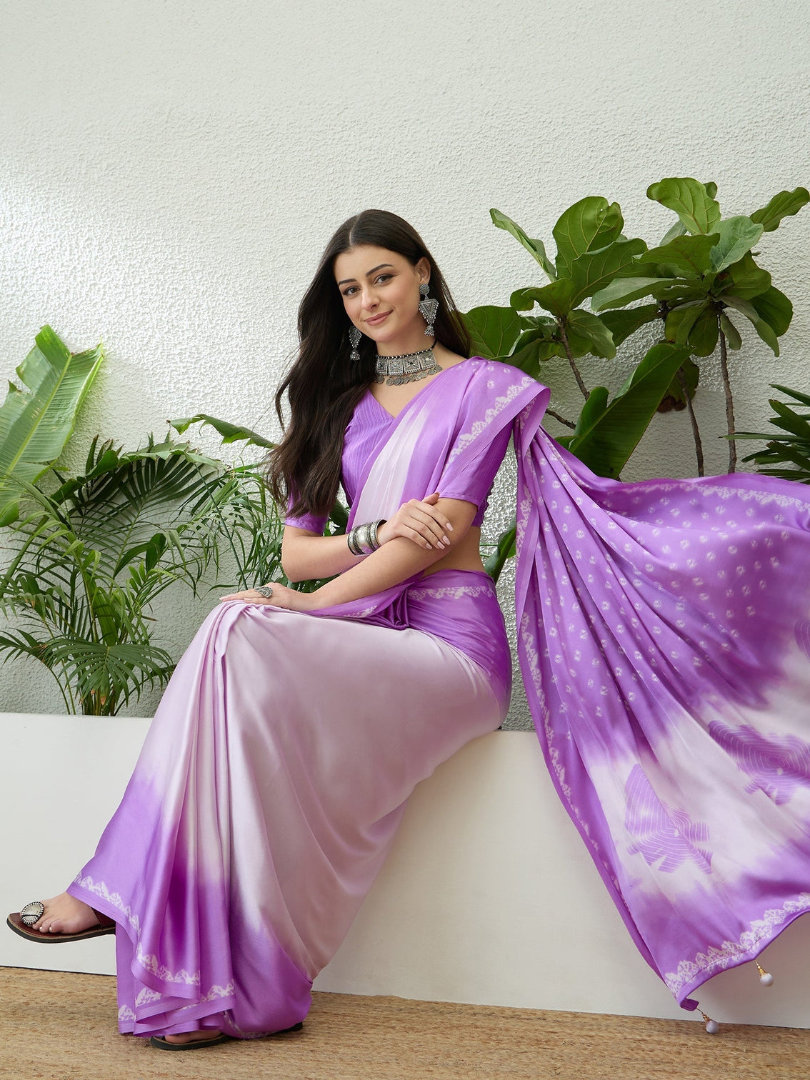 Pranika Graceful Semi Modal Saree for Ethnic Celebrations