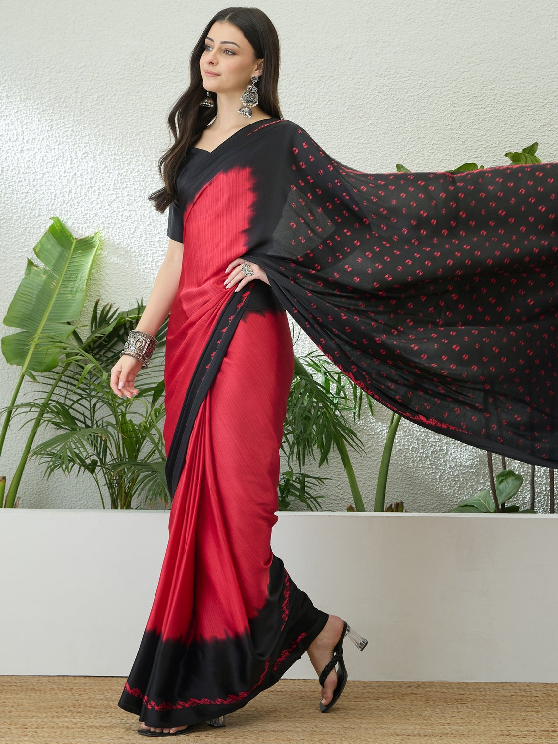 Pranika Graceful Semi Modal Saree for Ethnic Celebrations