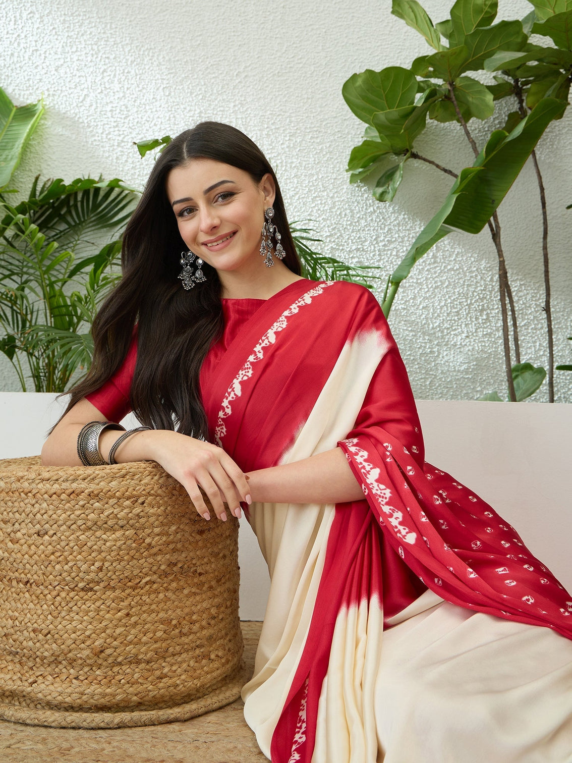 Pranika Graceful Semi Modal Saree for Ethnic Celebrations