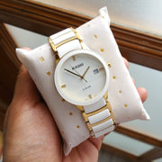 Copper Watch With Vintage White/ Gold Jublie