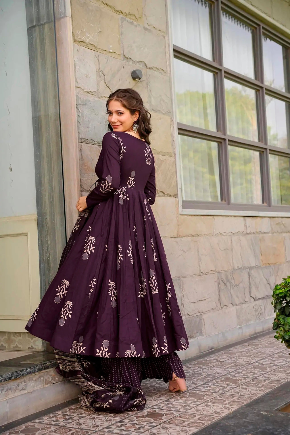 Pure Muslin Digital Print Kurti Pant Dupatta Set