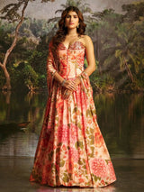 Handwork Corset Lehenga Set