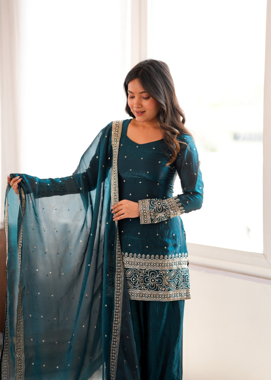 Rama Fendy Silk Farshi Suit Set
