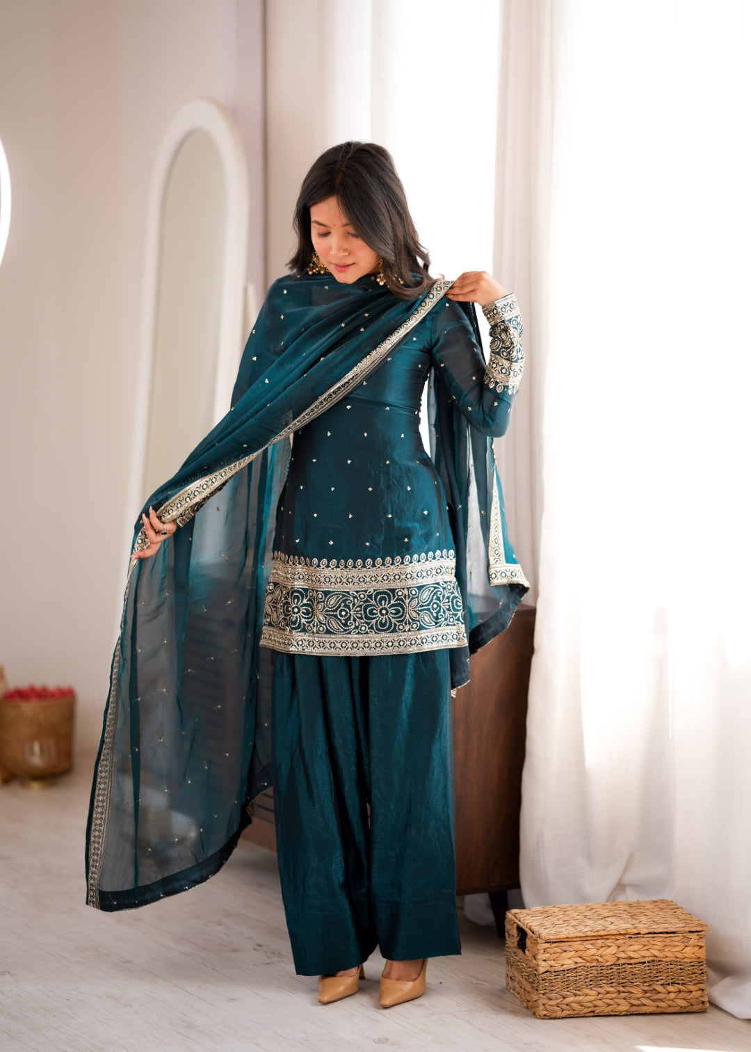 Rama Fendy Silk Farshi Suit Set