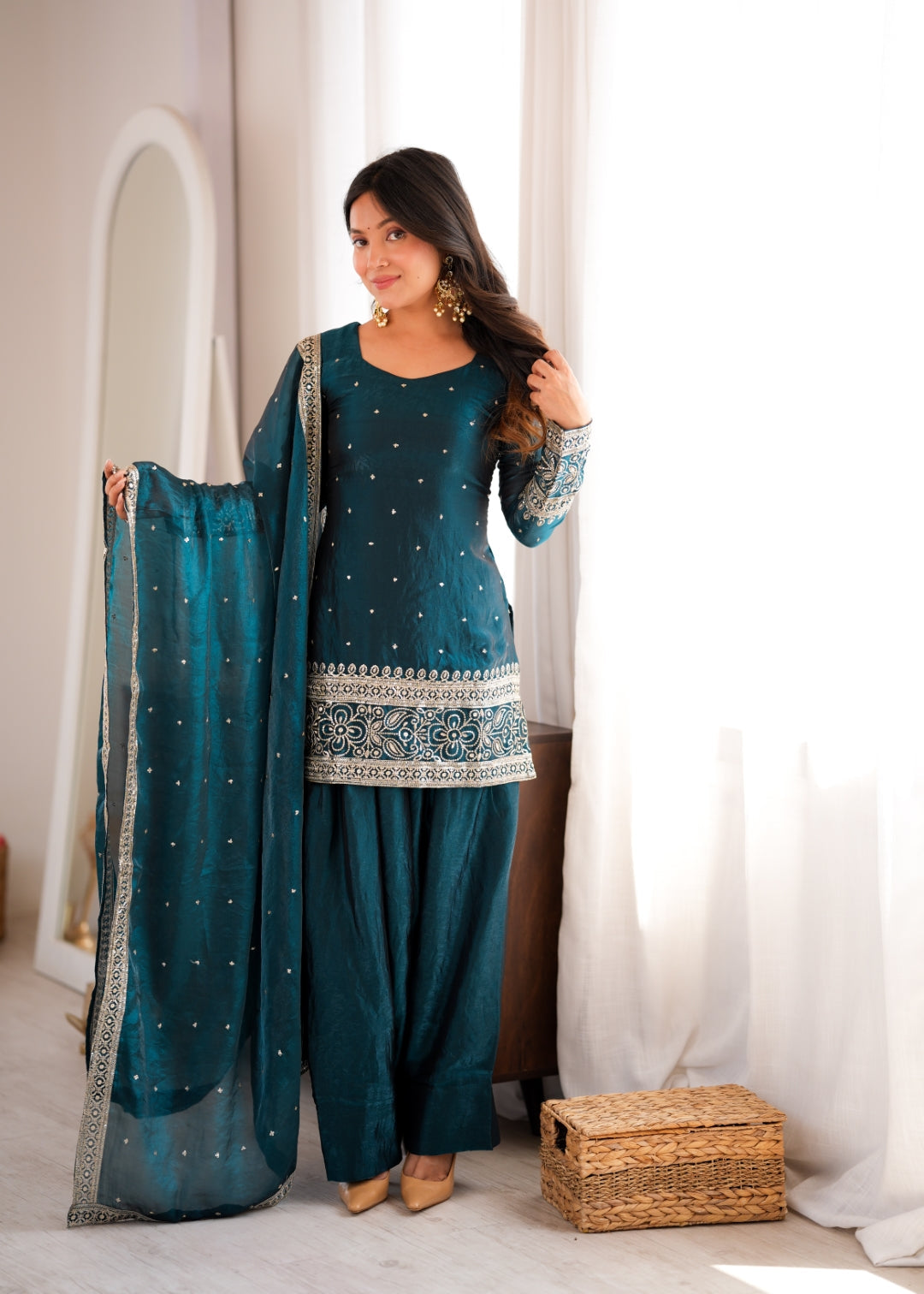 Rama Fendy Silk Farshi Suit Set