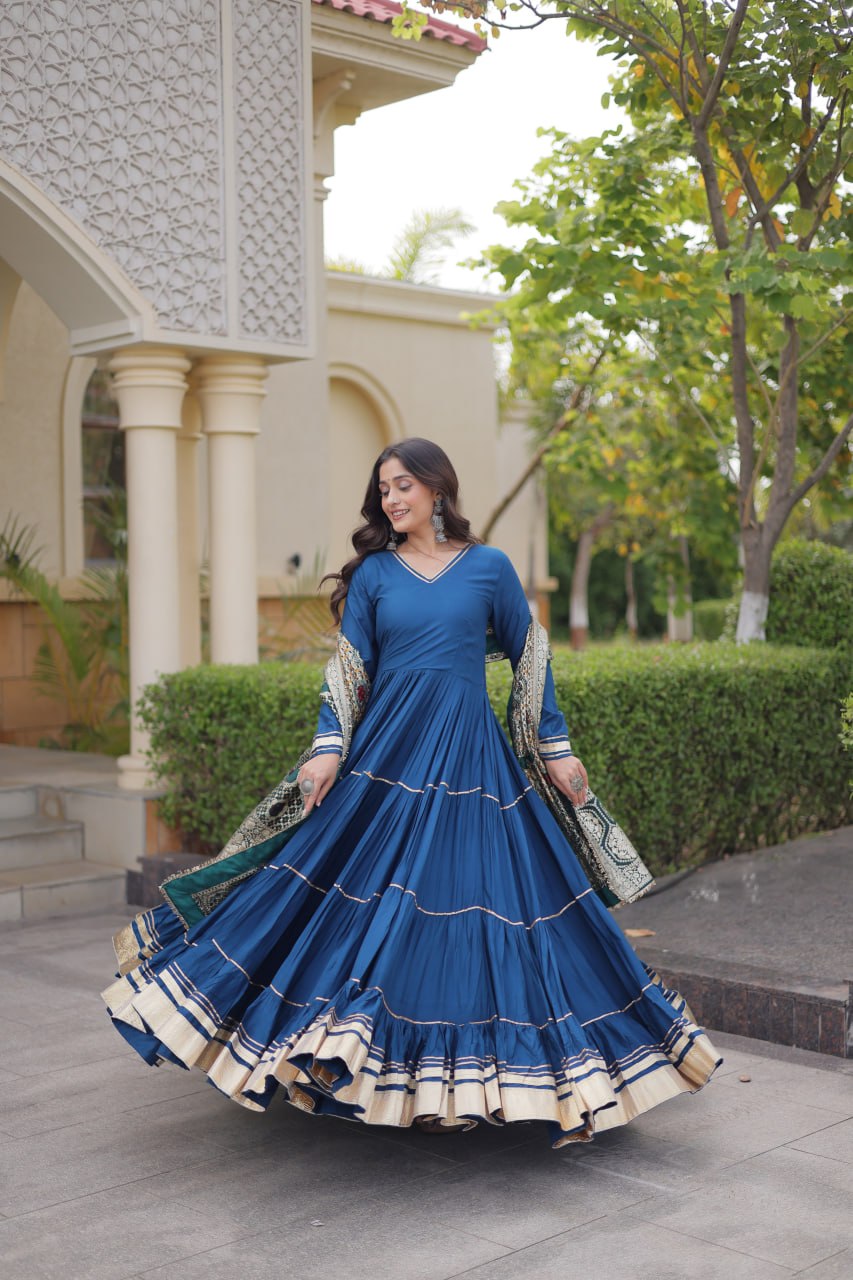 Rama Gota Patti Graceful Gown