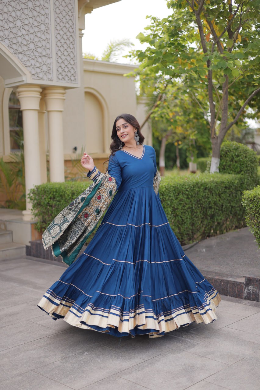 Rama Gota Patti Graceful Gown