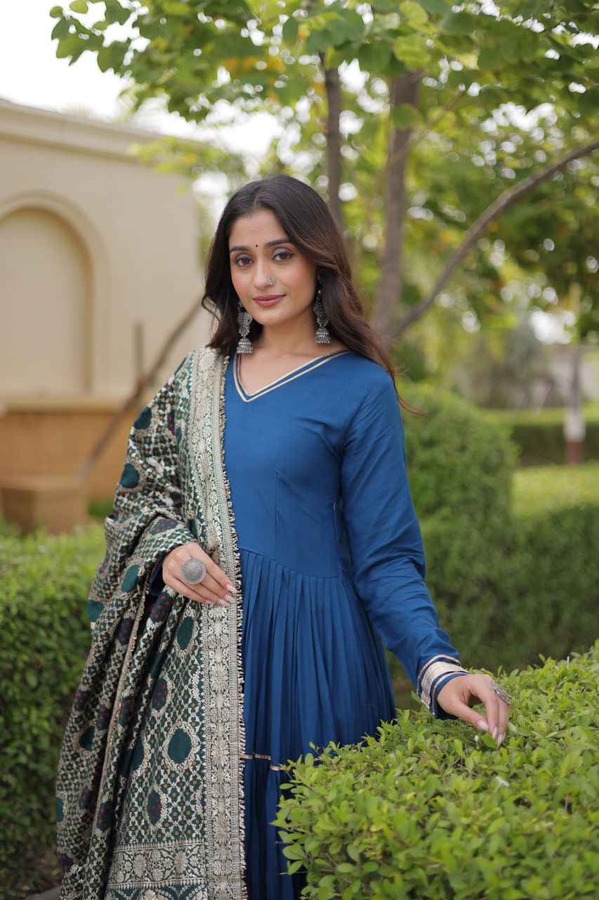 Rama Gota Patti Graceful Gown