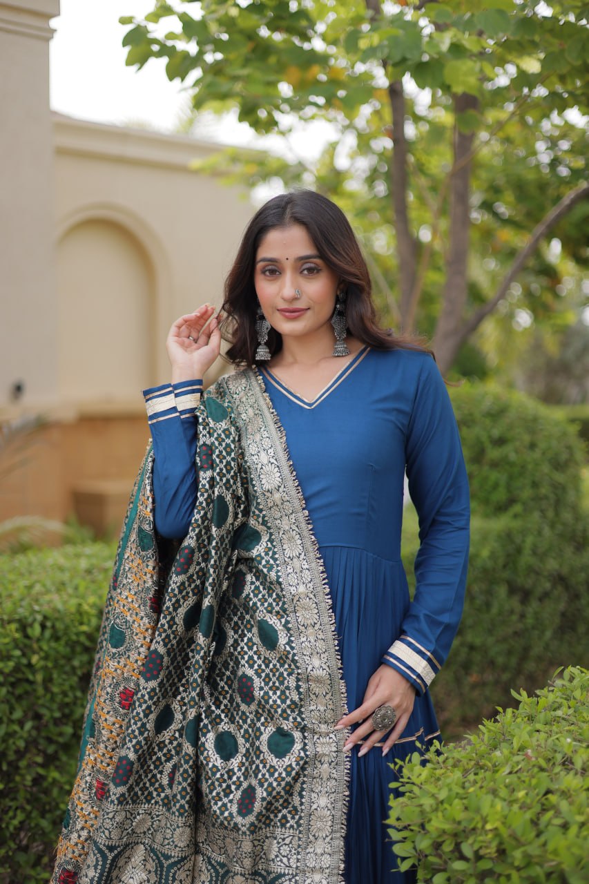 Rama Gota Patti Graceful Gown